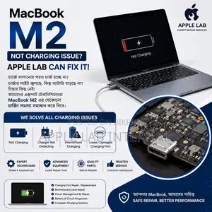 MacBook M2 Not Charging Issue? Apple Lab Can Fix It!