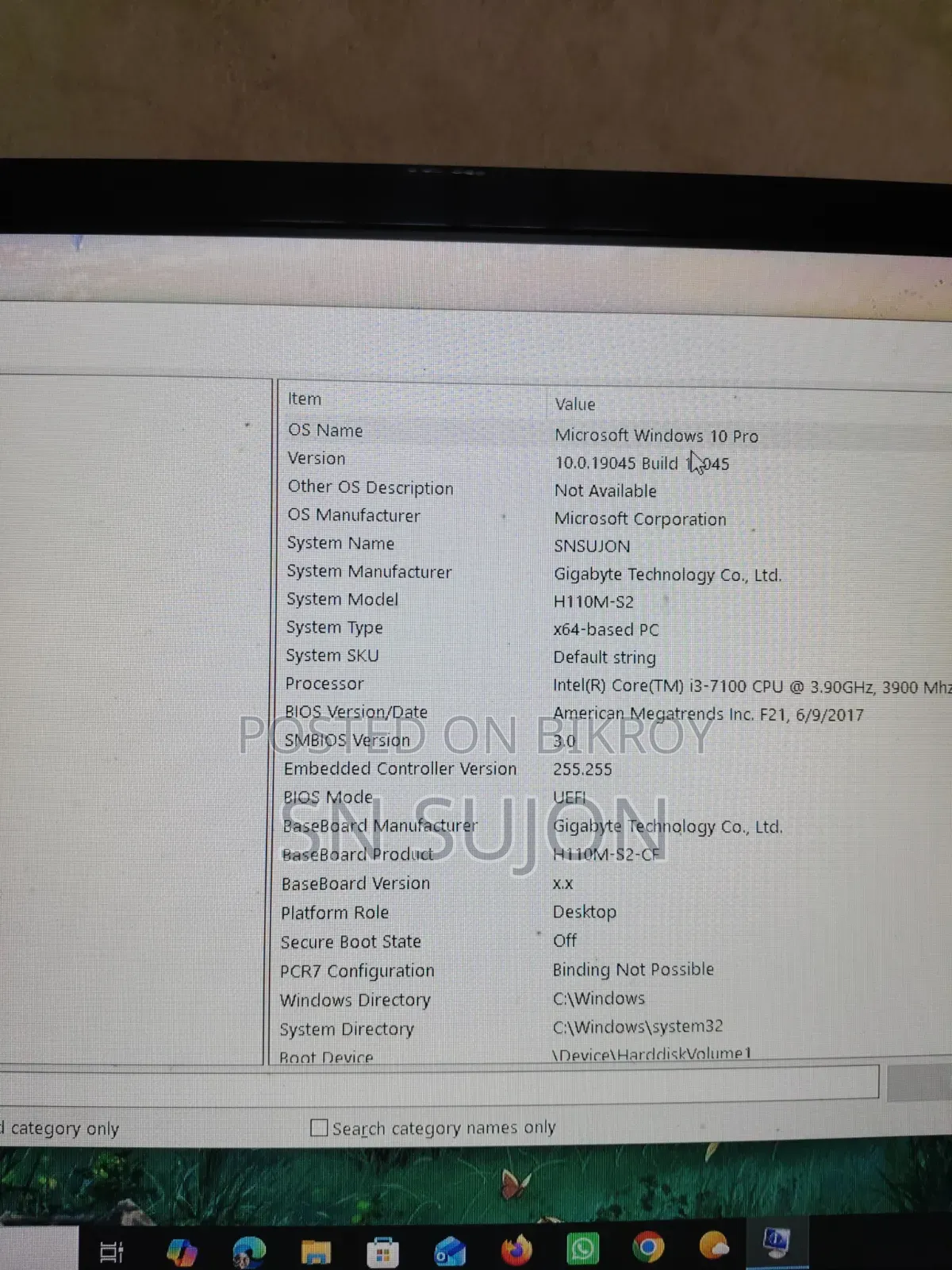 Gigabyte GA-H110MSTX-HD3-ZK 12GB Intel Core I3 HDD+SSD 500GB