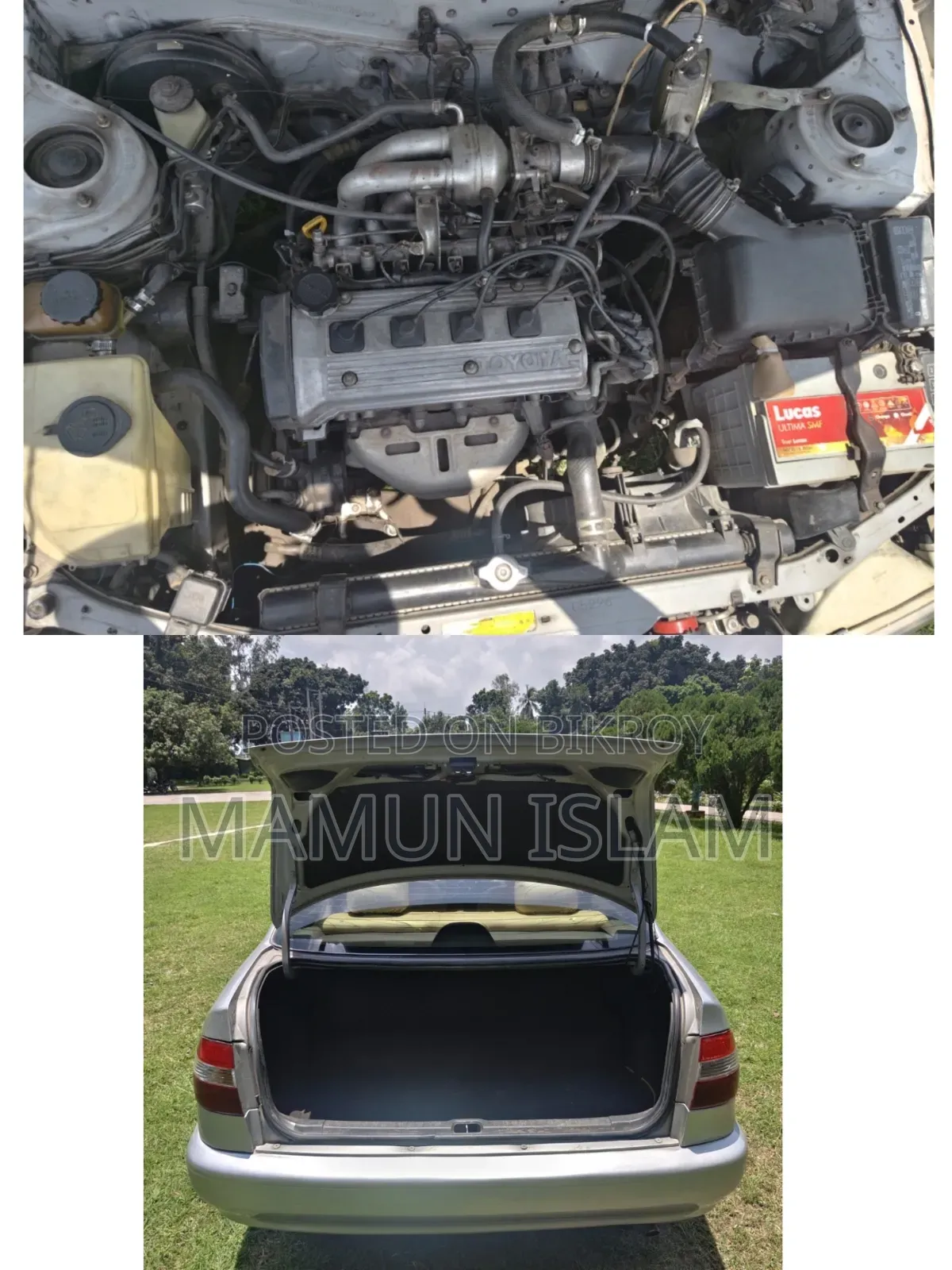 Toyota Corolla 1.9 D Sedan 2000 Silver