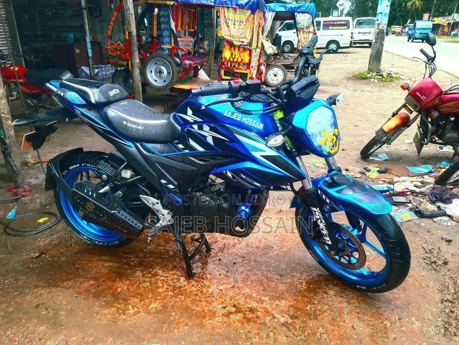 Suzuki Gixxer 2022 Blue