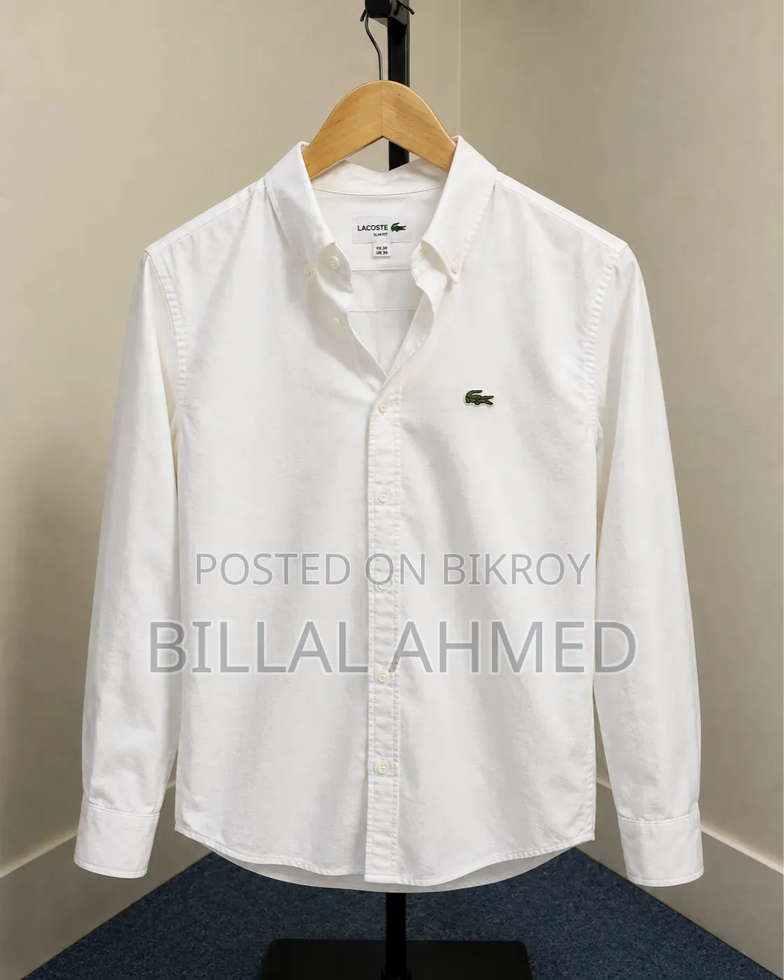 Lacoste Oxford Cotton Shirt ⚜️