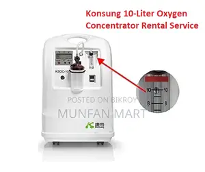 Konsung 10-Liter Oxygen Concentrator Rental Service/Day