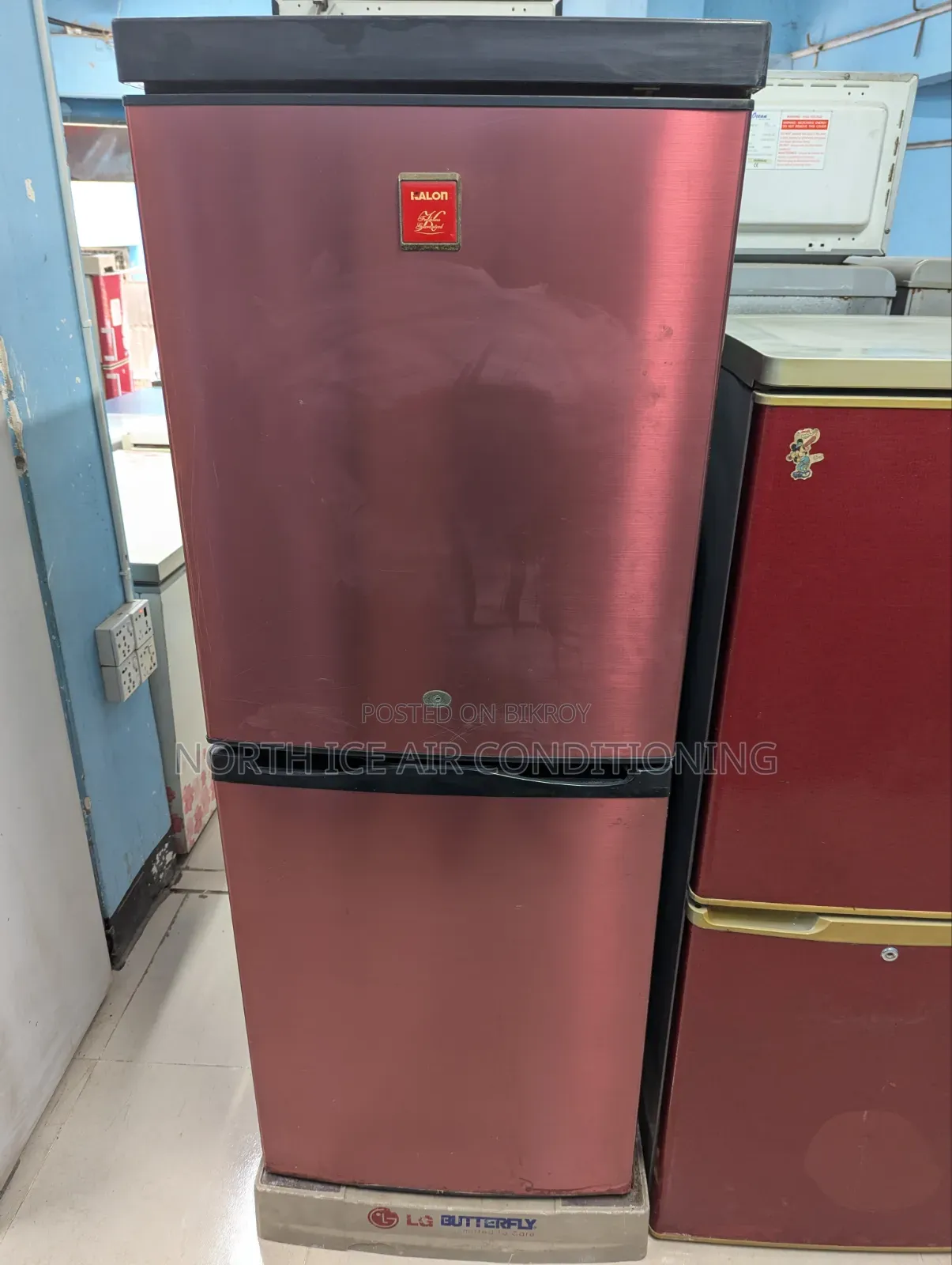 Kelon Red Colour Frost Fridge 350 Ltr.