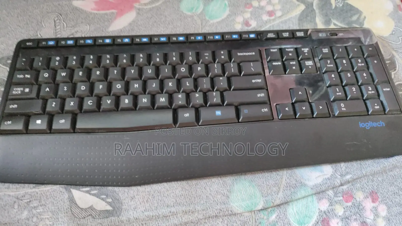 Logitech MK345 Wireless Blue Keyboard & Mouse Combo