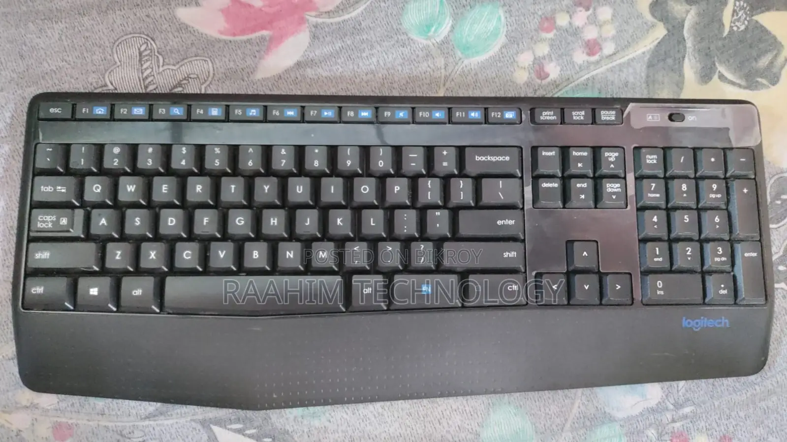 Logitech MK345 Wireless Blue Keyboard & Mouse Combo