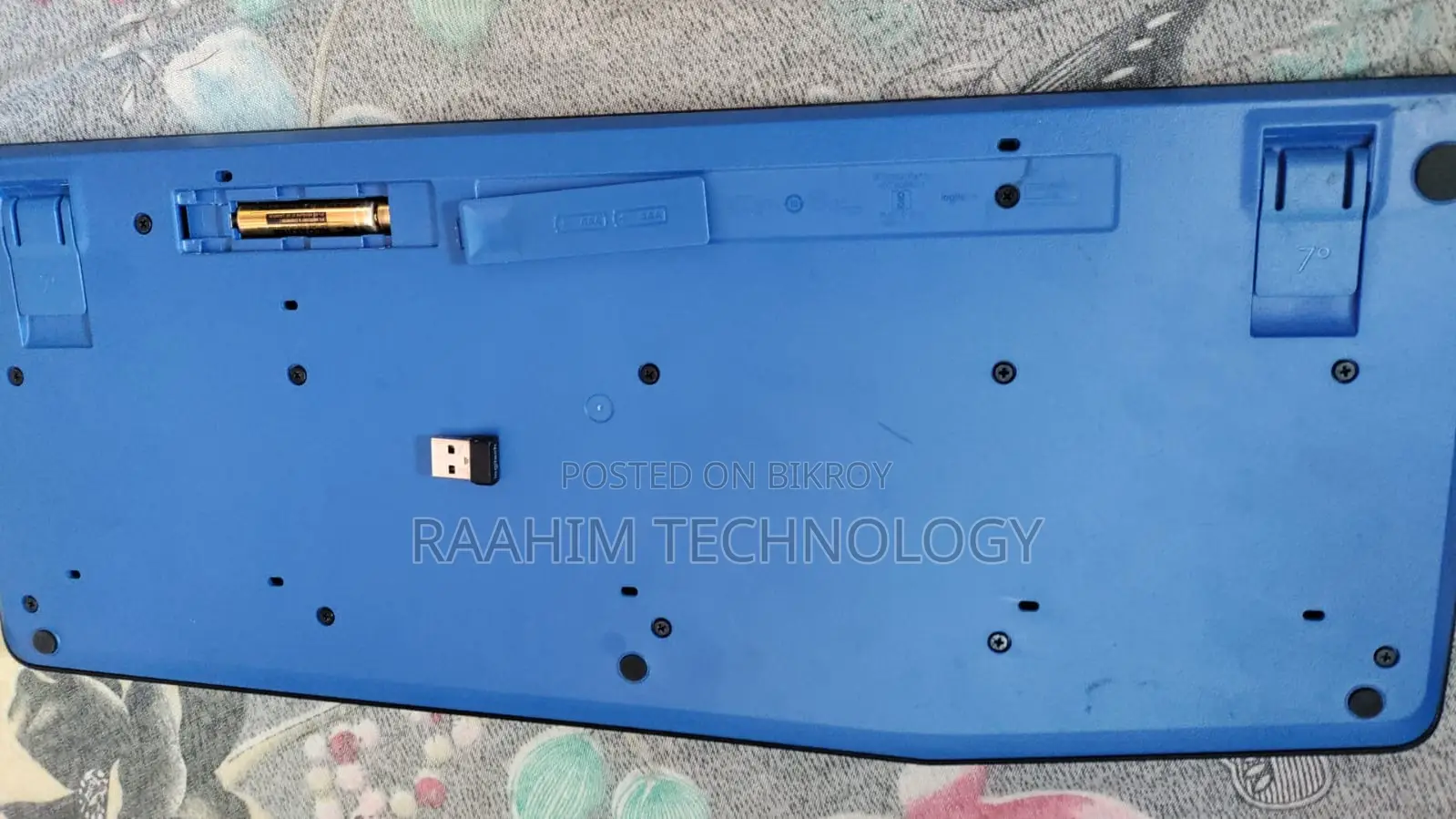 Logitech MK345 Wireless Blue Keyboard & Mouse Combo