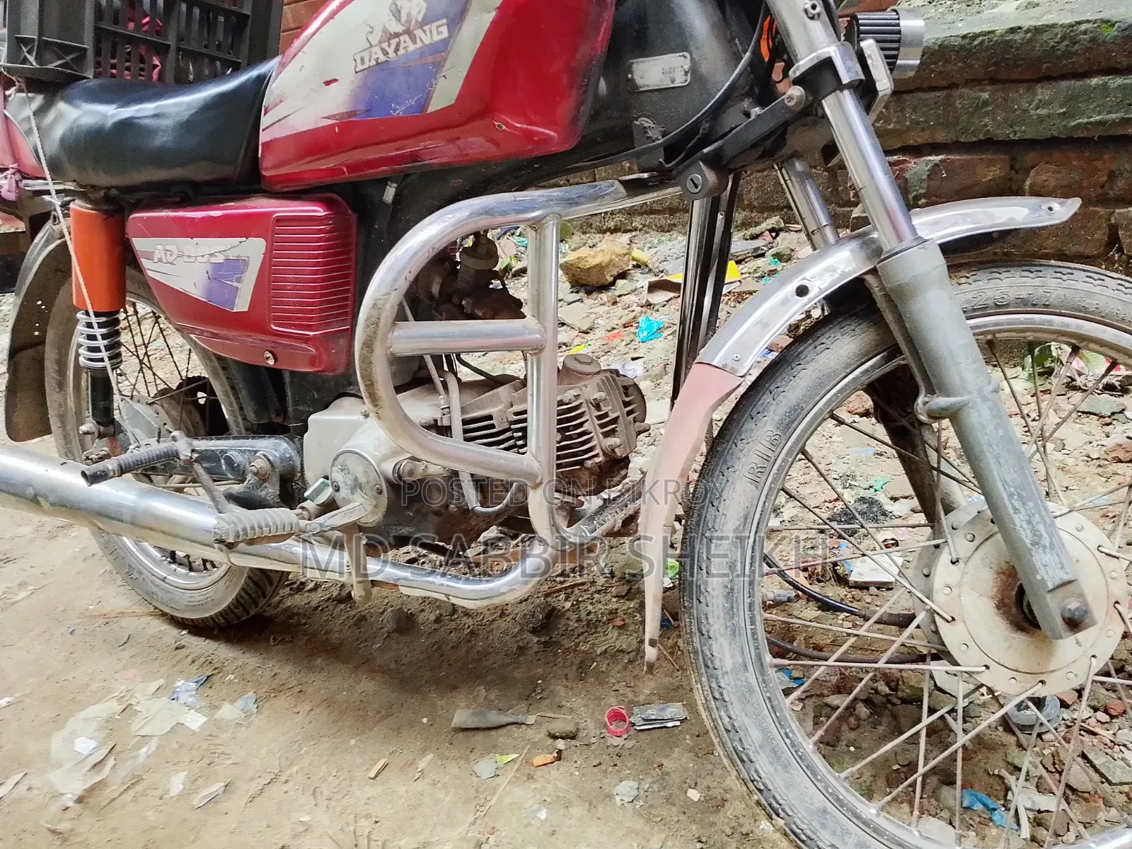 Dayang DY125-56M 2005 Red
