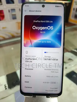 ওয়ানপ্লাস ১২৮ জিবি ব্ল্যাক