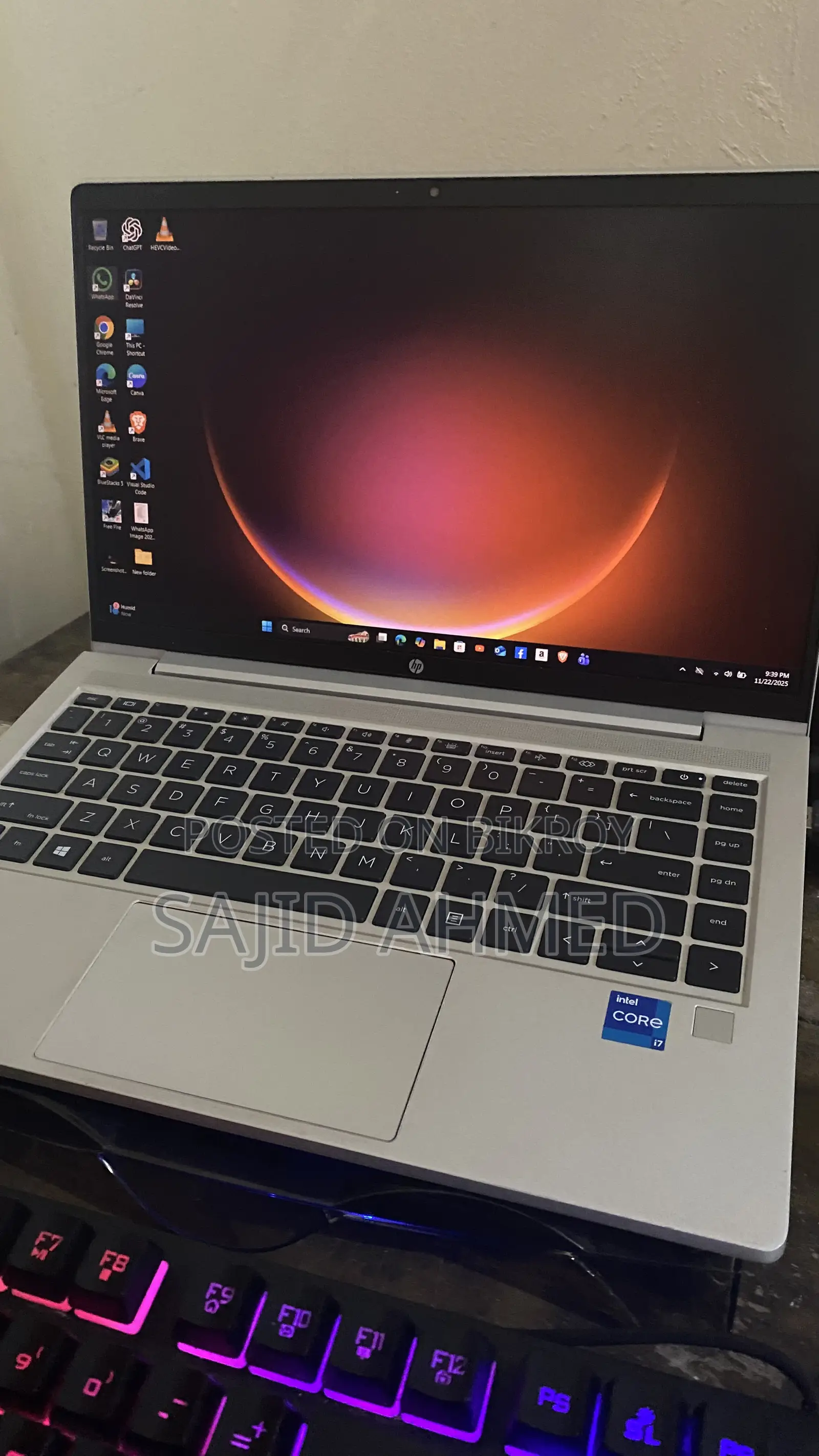 Laptop HP ProBook 440 G9 16GB Intel Core i7 SSD 500GB
