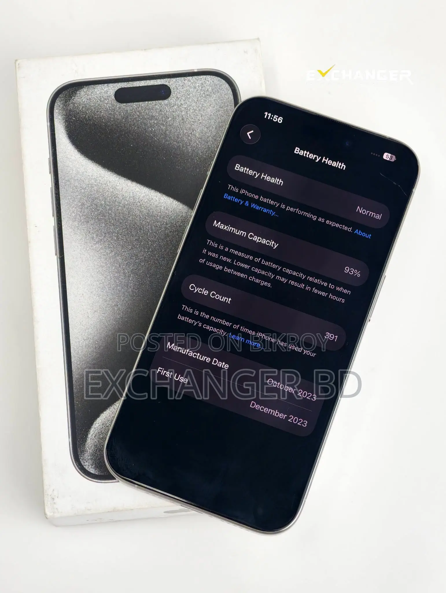 Apple iPhone 15 Pro 128 GB White