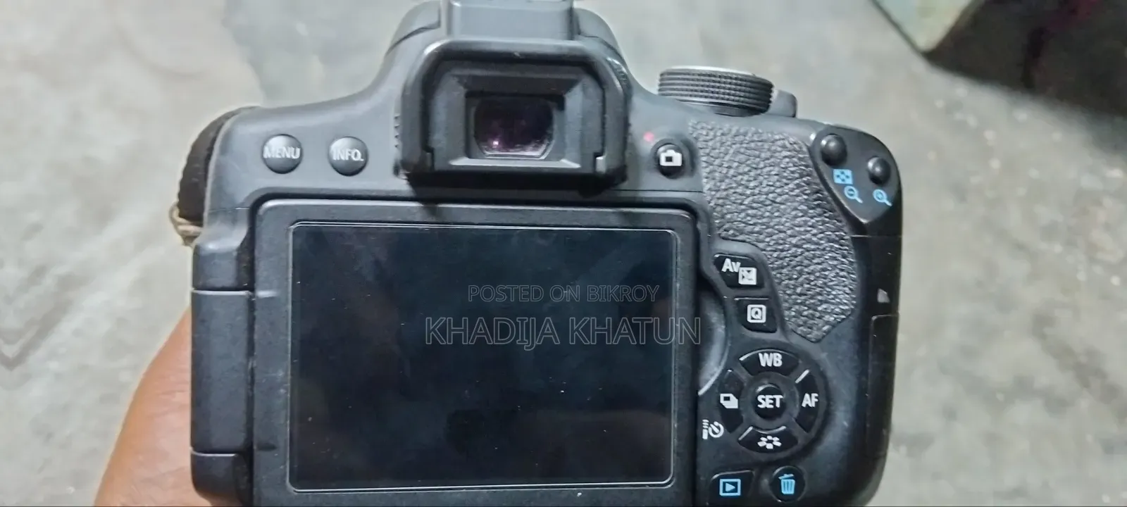 Canon 750d Camera Second Hand.