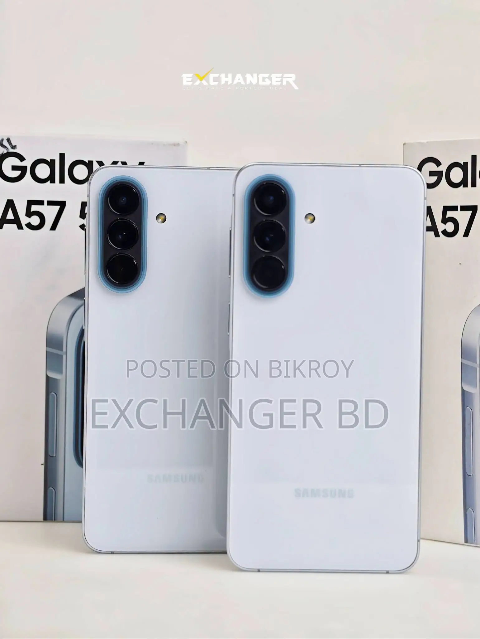 স্যামসাং গ্যালাক্সি এ৫৭ ২৫৬ জিবি সাদা