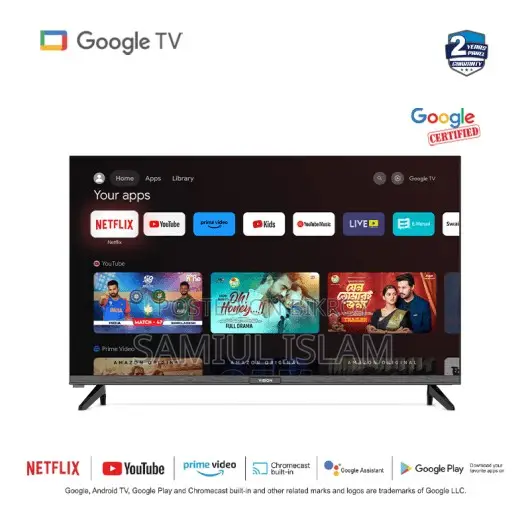 Vision Z10 32" LED Smart Optima Google TV New