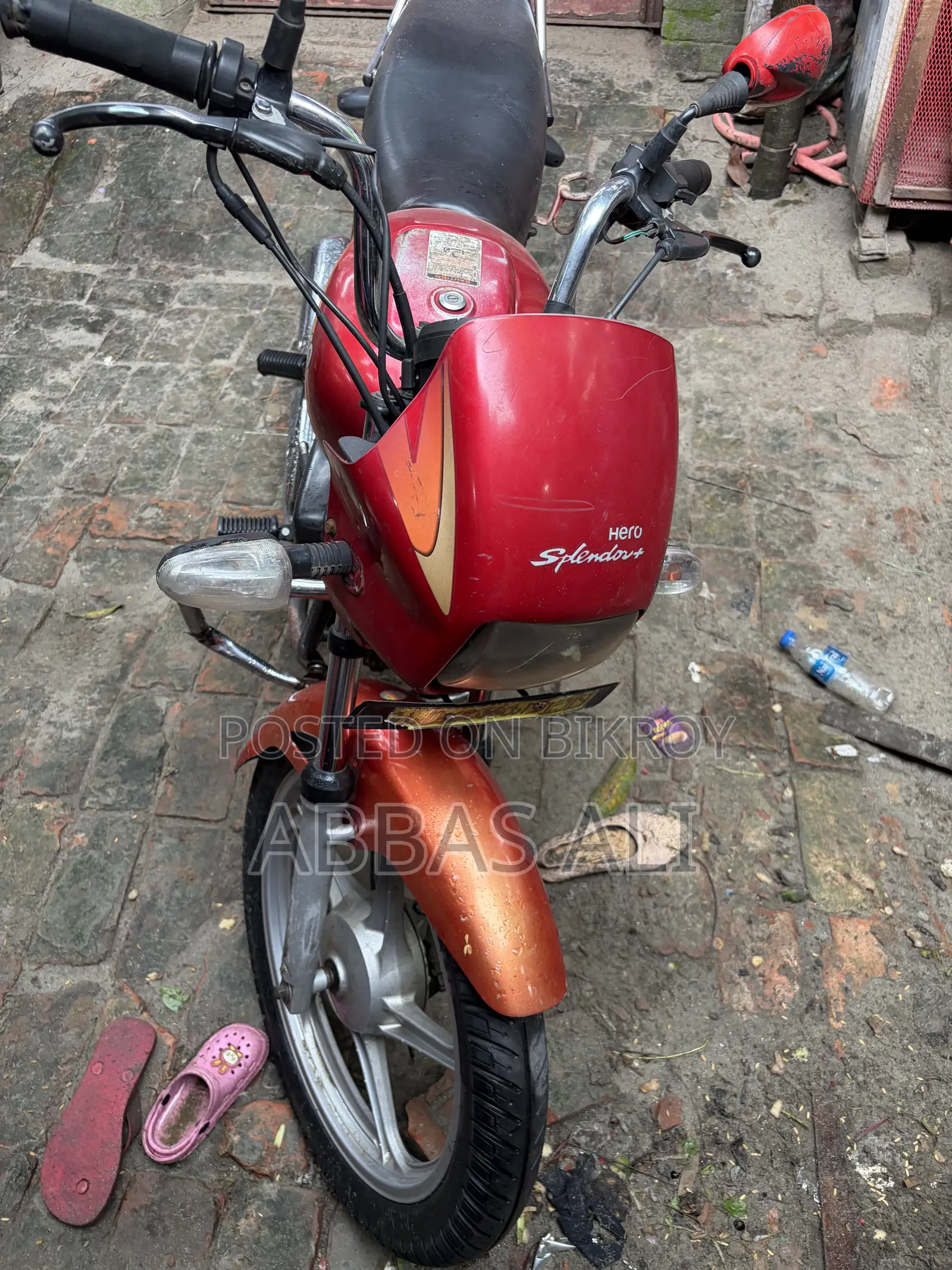 হিরো স্প্লেন্ডার প্রো ২০১৫ লাল