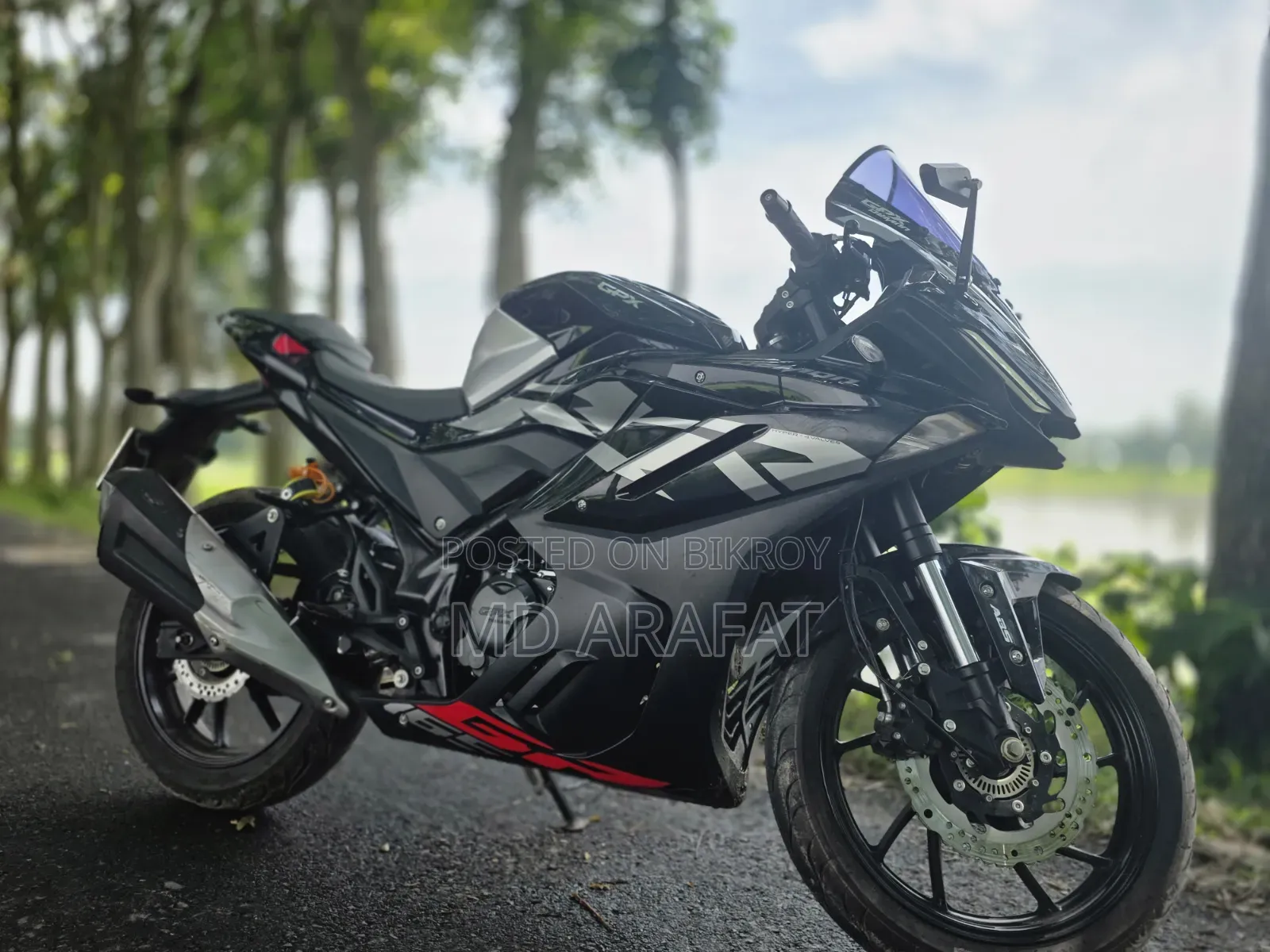 নতুন জিপিএক্স ডেমন ১৫০জিআর এফআই ২০২৫ কালো