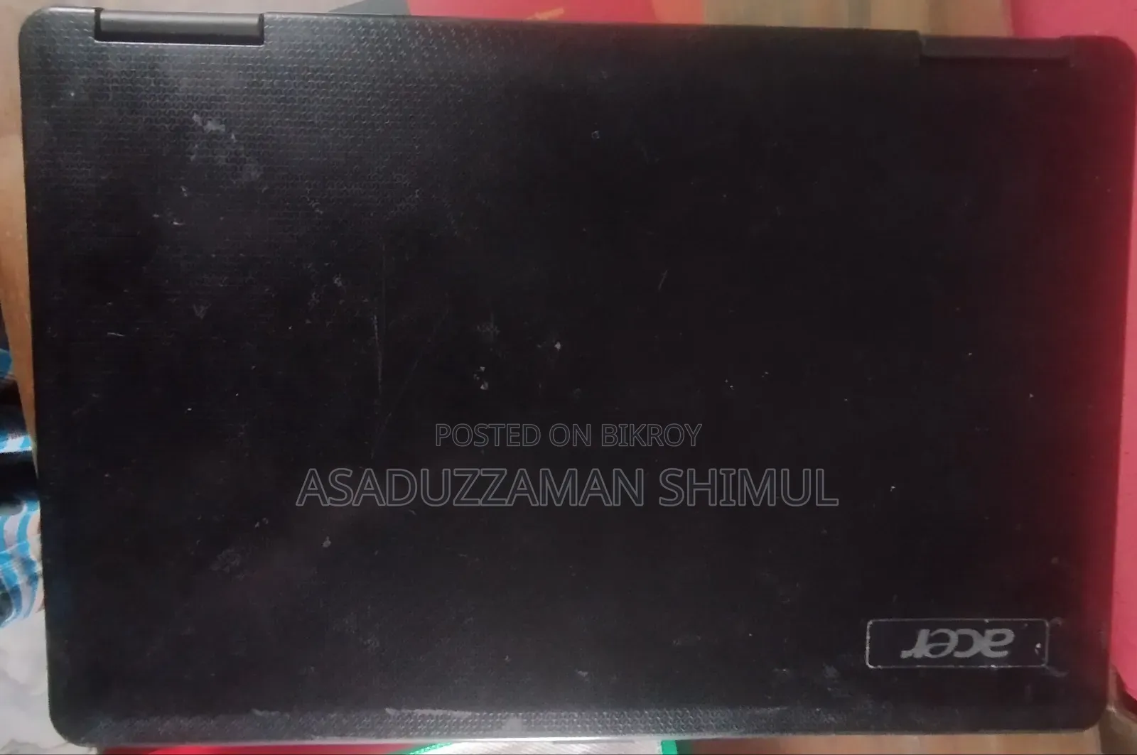 ল্যাপটপ এসার এসপায়ার ৫৩৩৪ ৩জিবি ইন্টেল সেলেরন এইচডিডি ২৫০জিবি