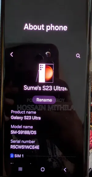 Samsung Galaxy S23 Ultra 256 GB Yellow