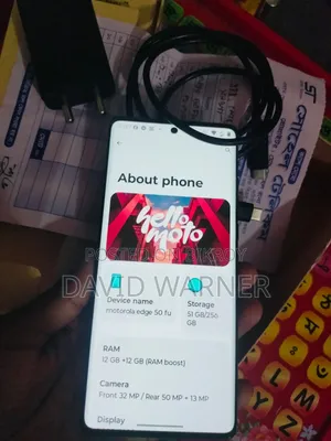 মটোরোলা এজ ৫০ ফিউশন ২৫৬ জিবি নীল