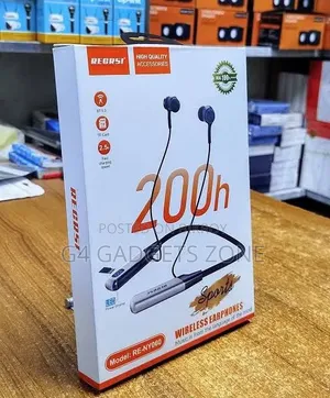 RECRSI Sports Neckband Wireless Earphones – 200 Hours Backup | Premium
