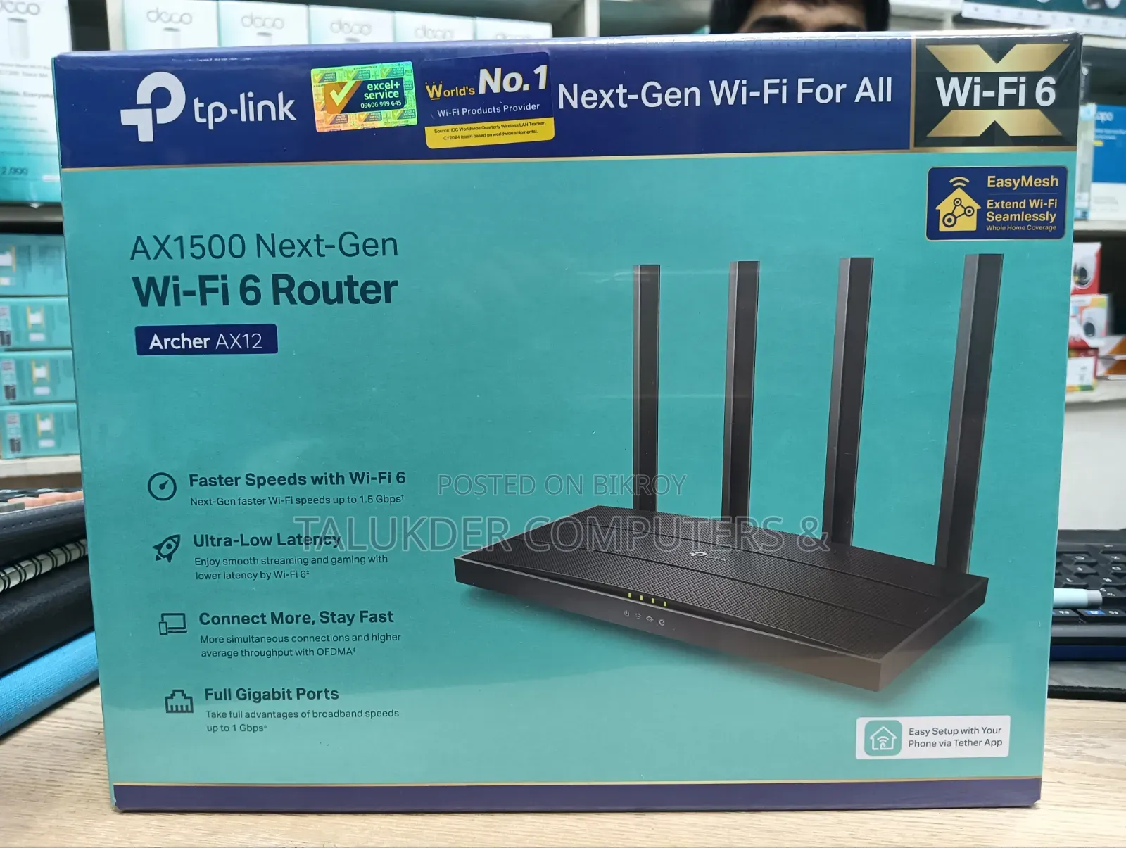 TP-Link AX1500 Next-Gen Wi-Fi 6 Router
