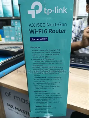 TP-Link AX1500 Next-Gen Wi-Fi 6 Router