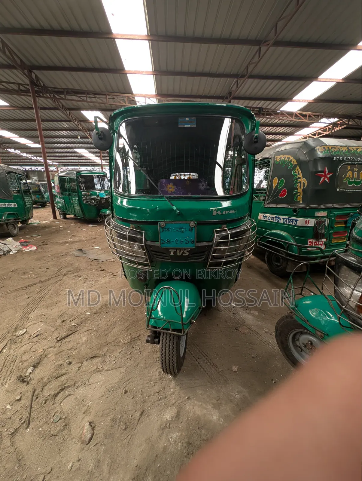 TVS King 2018 Green