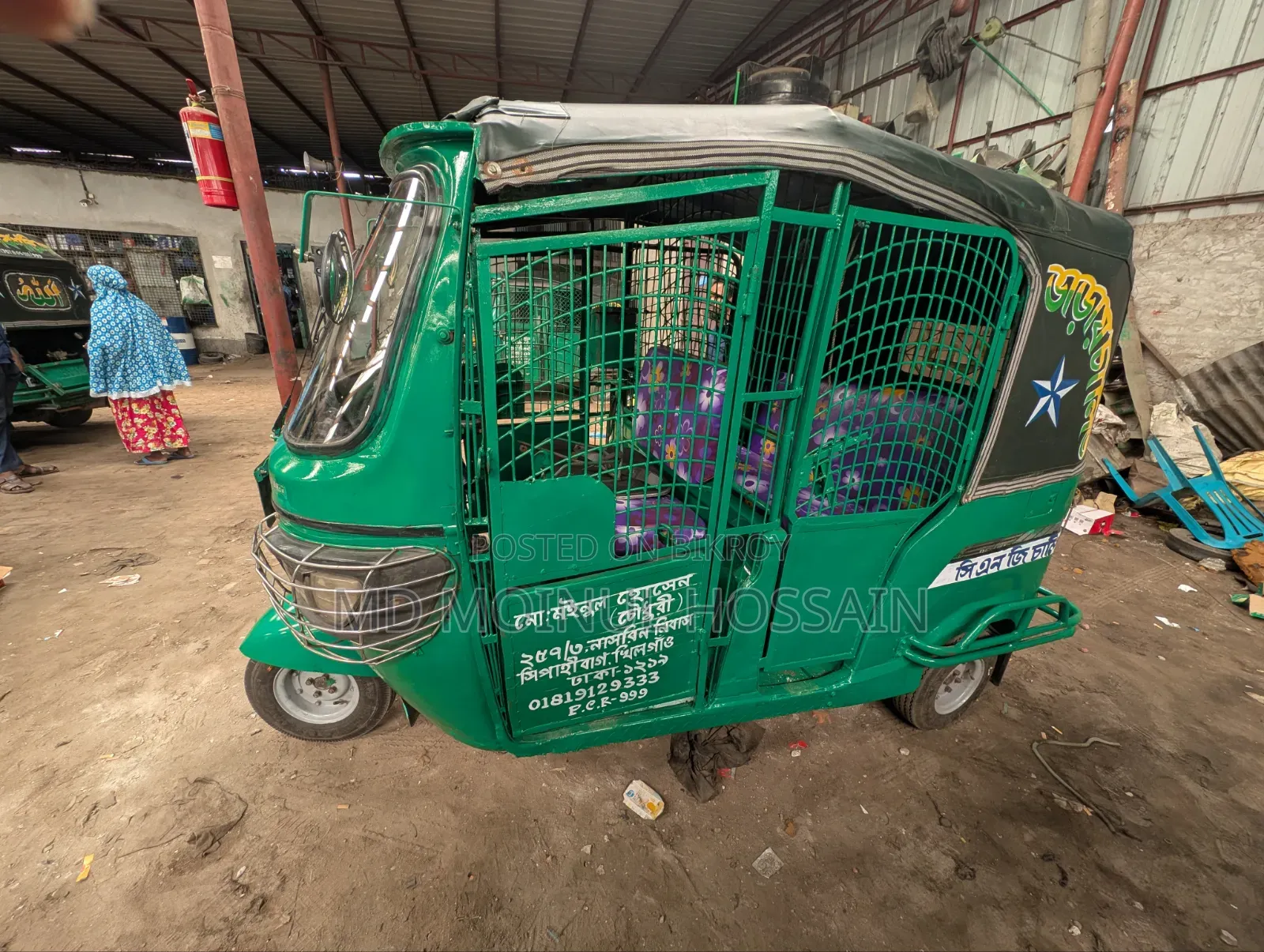 TVS King 2018 Green
