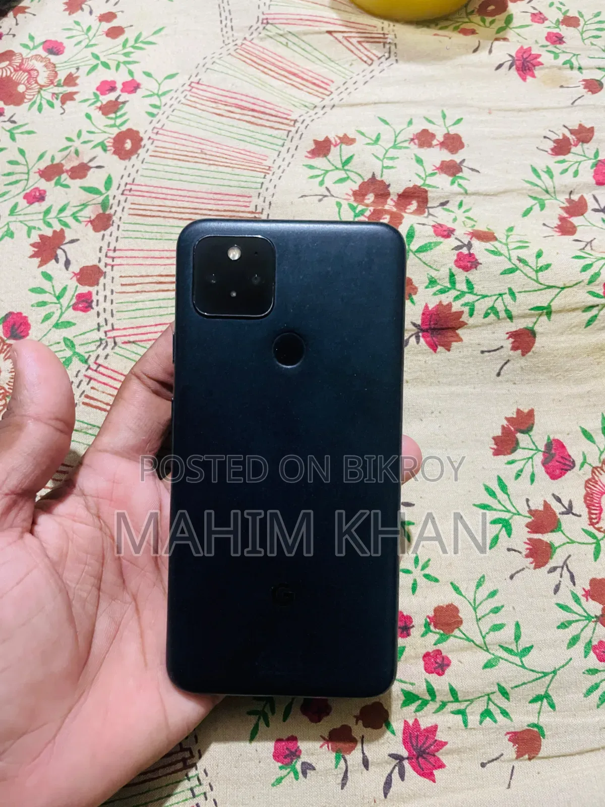 গুগল পিক্সেল ৫ ১২৮ জিবি ব্ল্যাক
