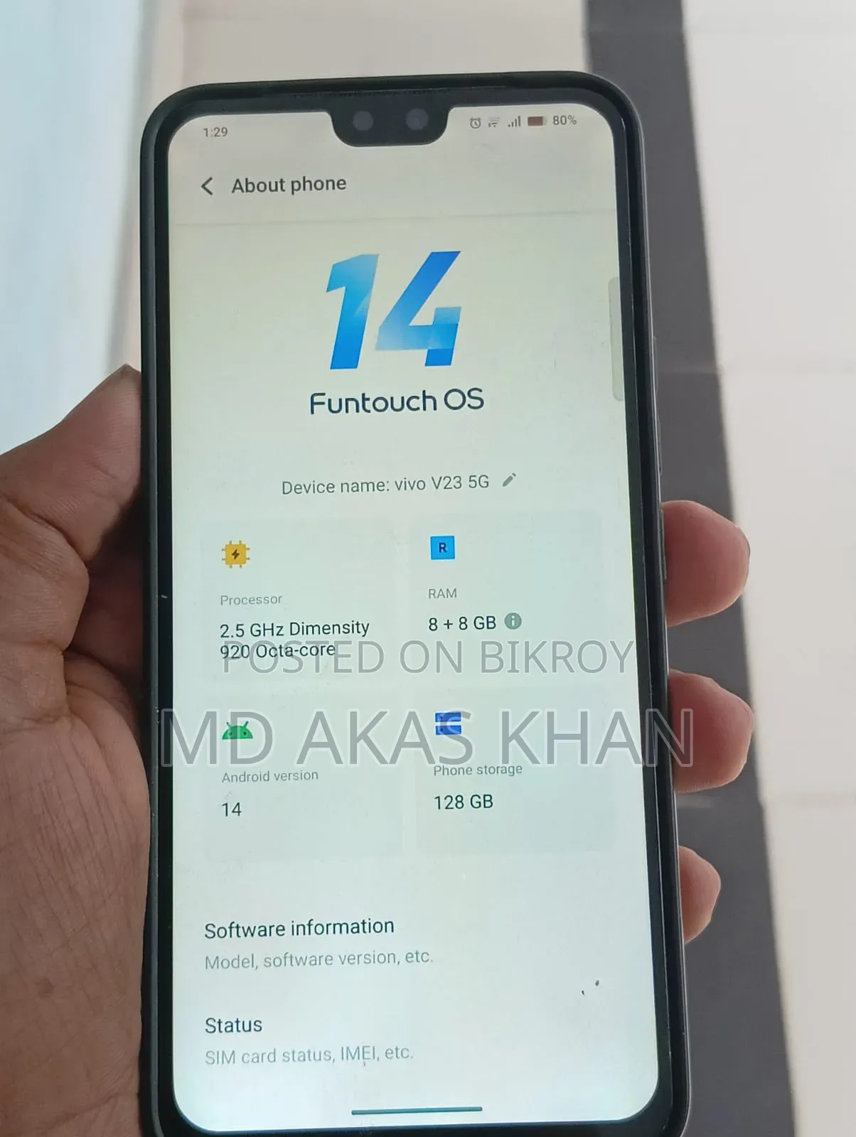 Vivo 128 GB Black