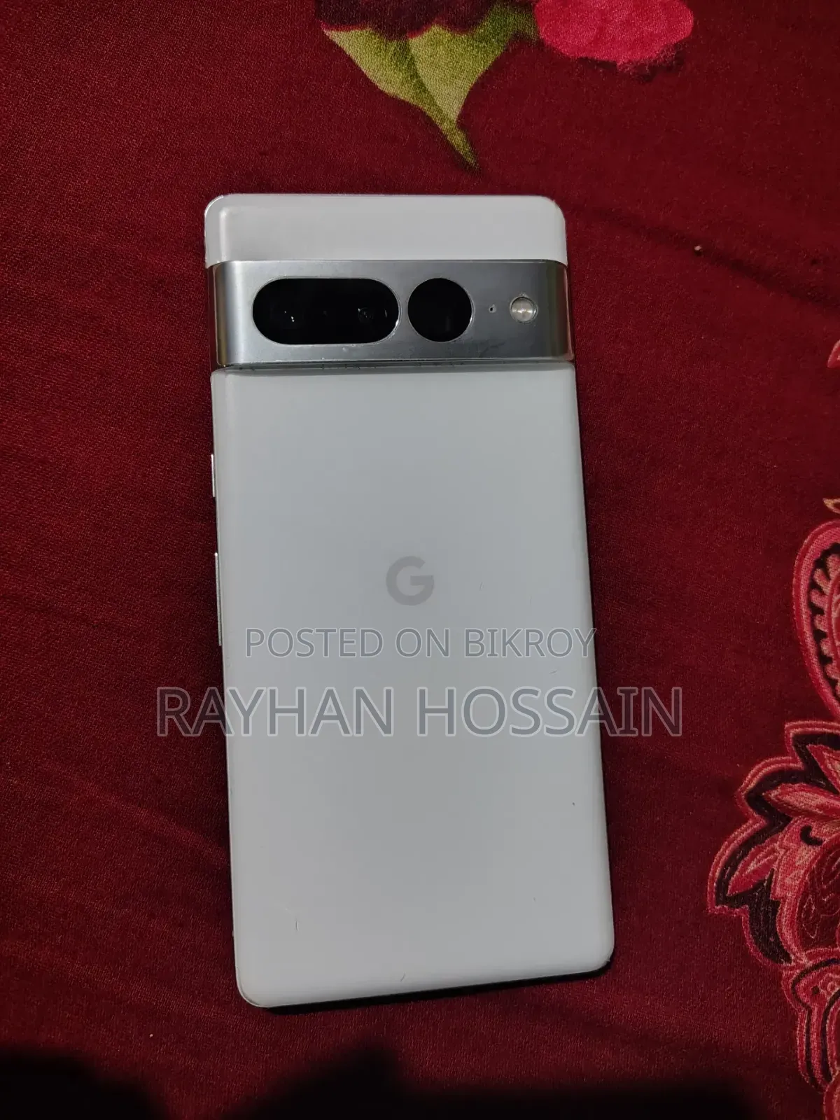 নতুন গুগল পিক্সেল ৭ প্রো ১২৮ জিবি হোয়াইট