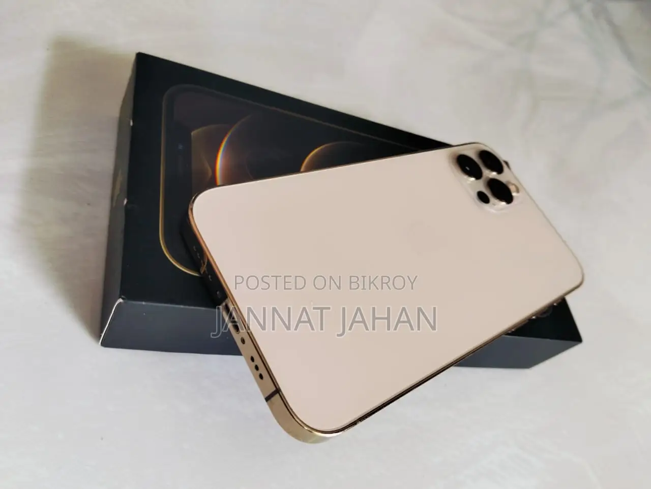 অ্যাপল আইফোন ১২ প্রো ২৫৬ জিবি রোজ গোল্ড