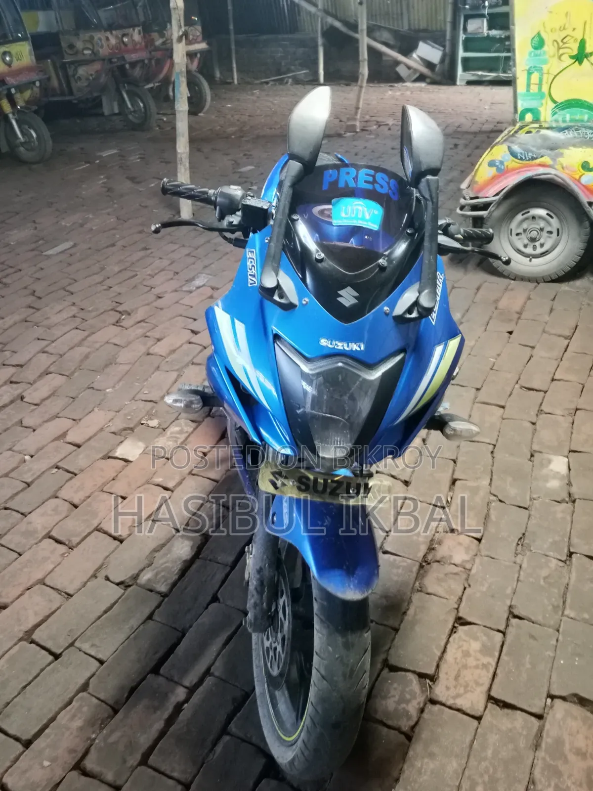 Suzuki Gixxer 2017 Blue