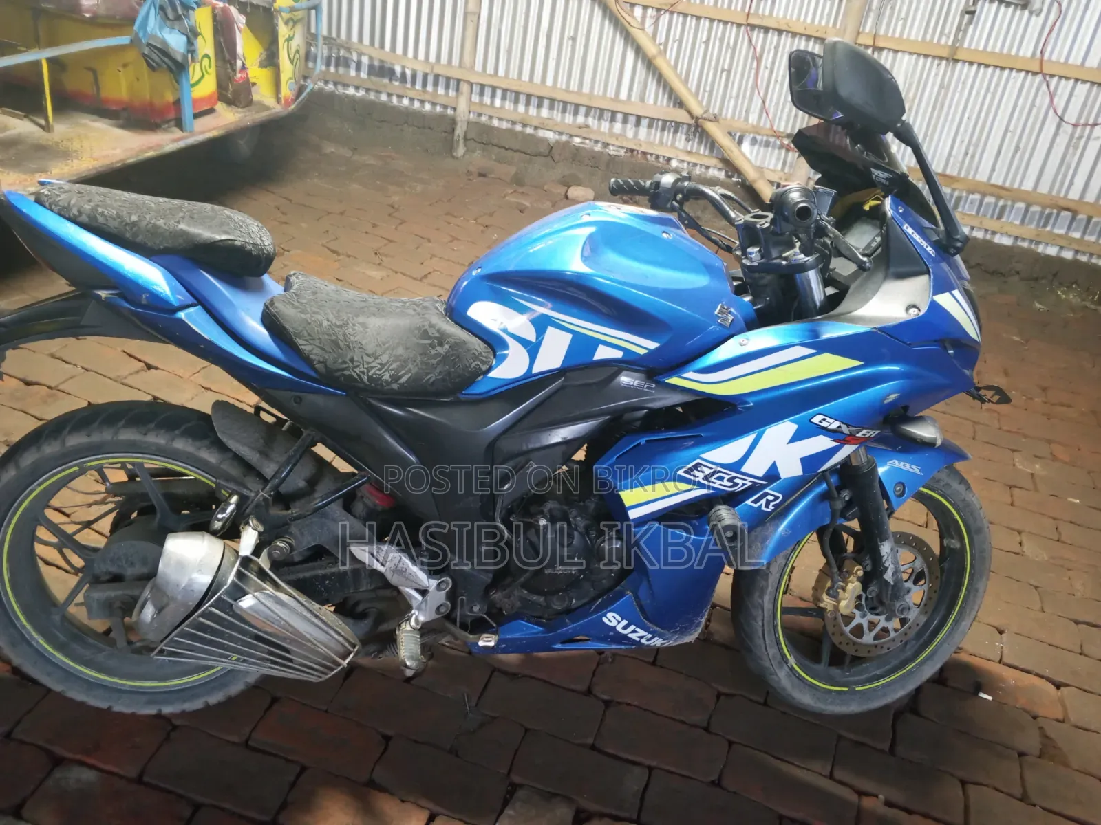 Suzuki Gixxer 2017 Blue