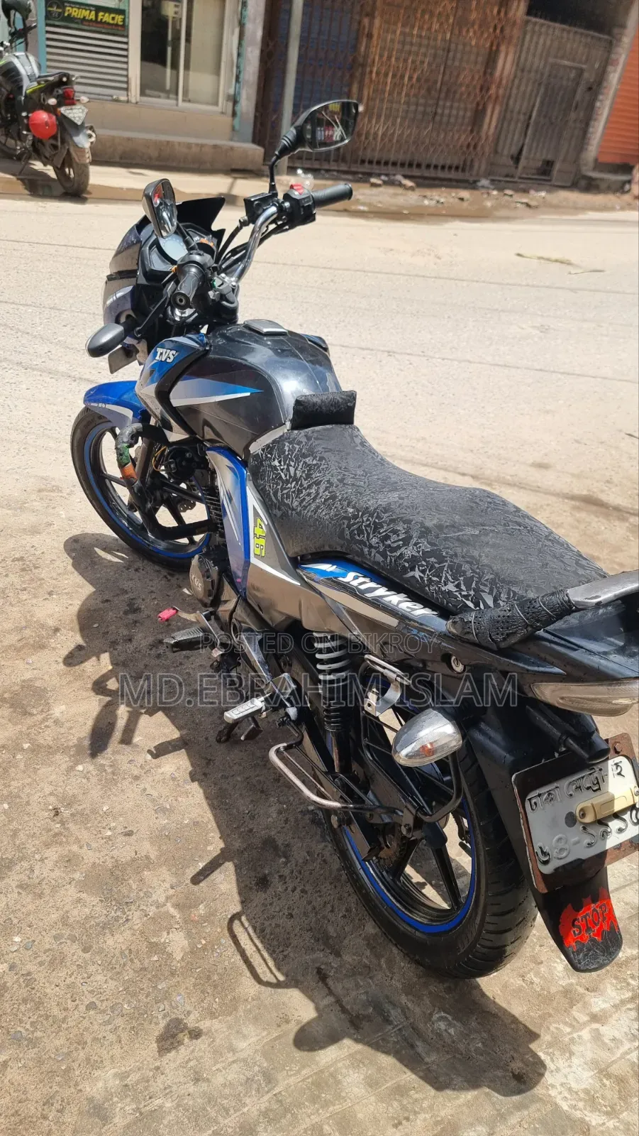 TVS Stryker 125 2020 Blue
