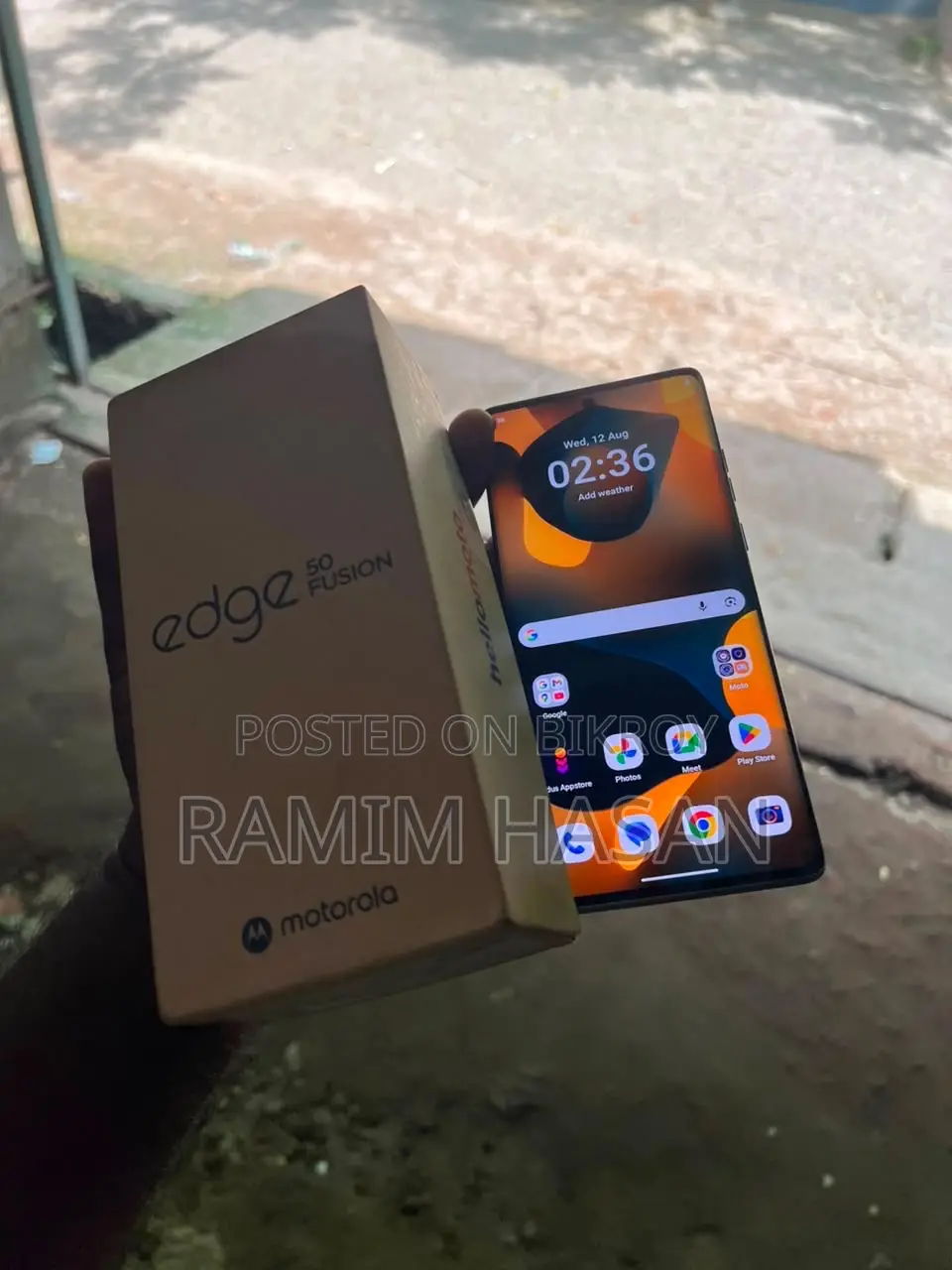 মোটোরোলা এজ ৫০ ফিউশন ১২৮ জিবি হোয়াইট