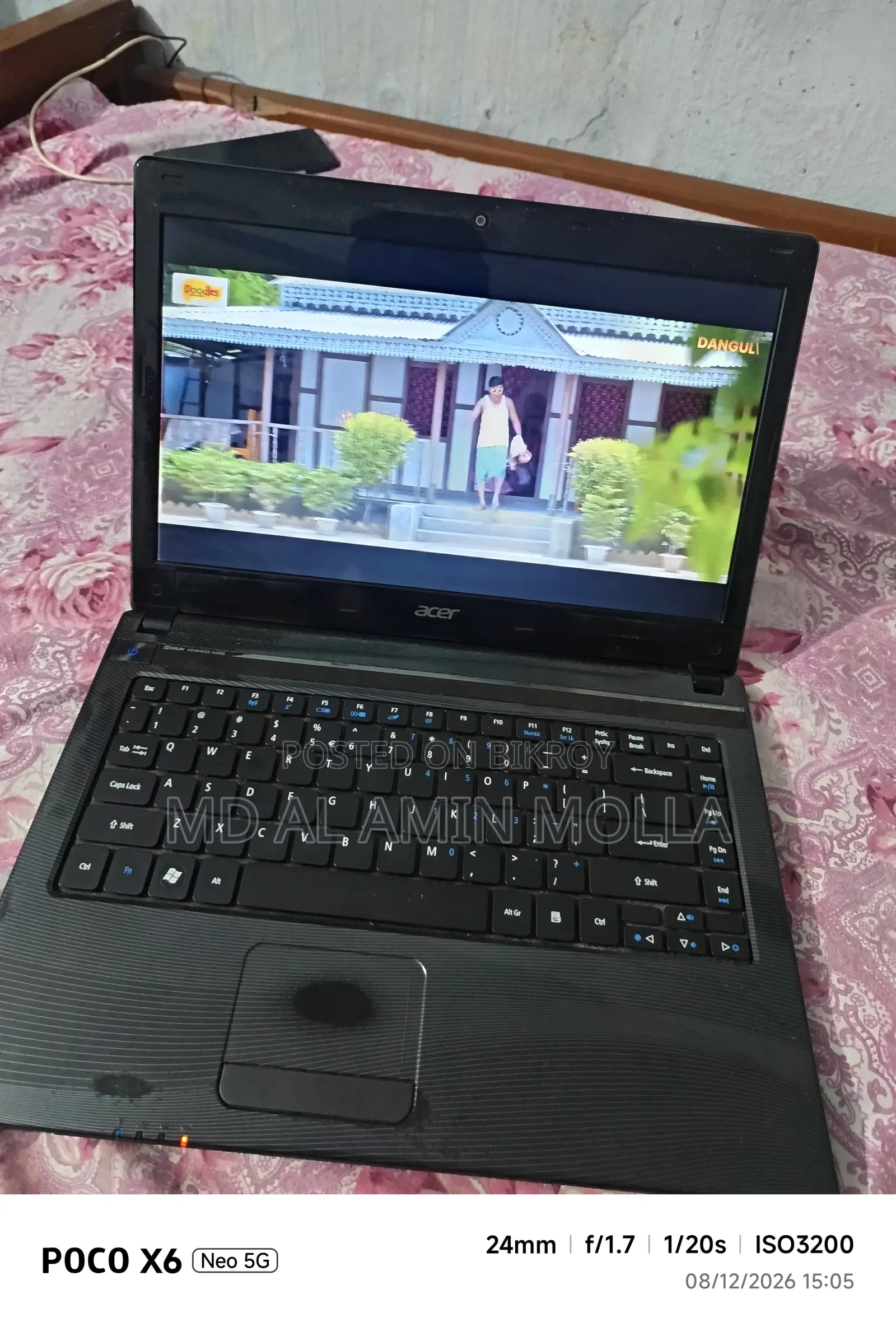 Laptop Acer Aspire 1 4GB Intel Core i3 SSD 128GB