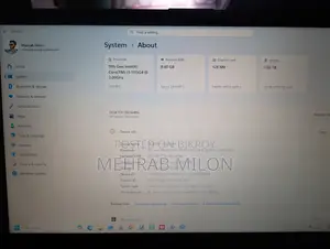 New Laptop HP 15S 8GB Intel Core i3 SSD 1T
