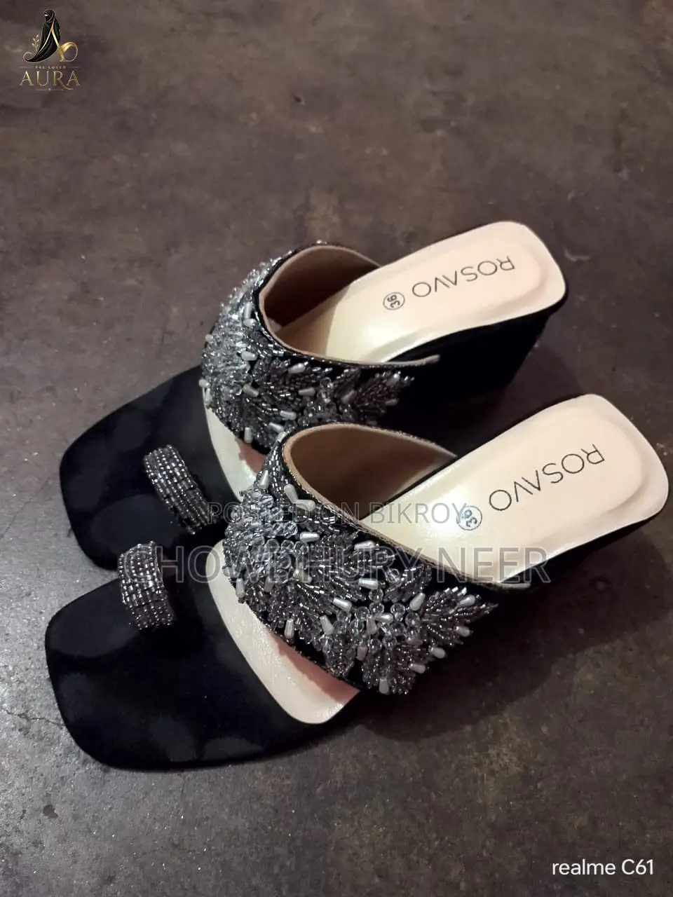 Gorgeous Party Wear Heel Shoes (Rosavo)