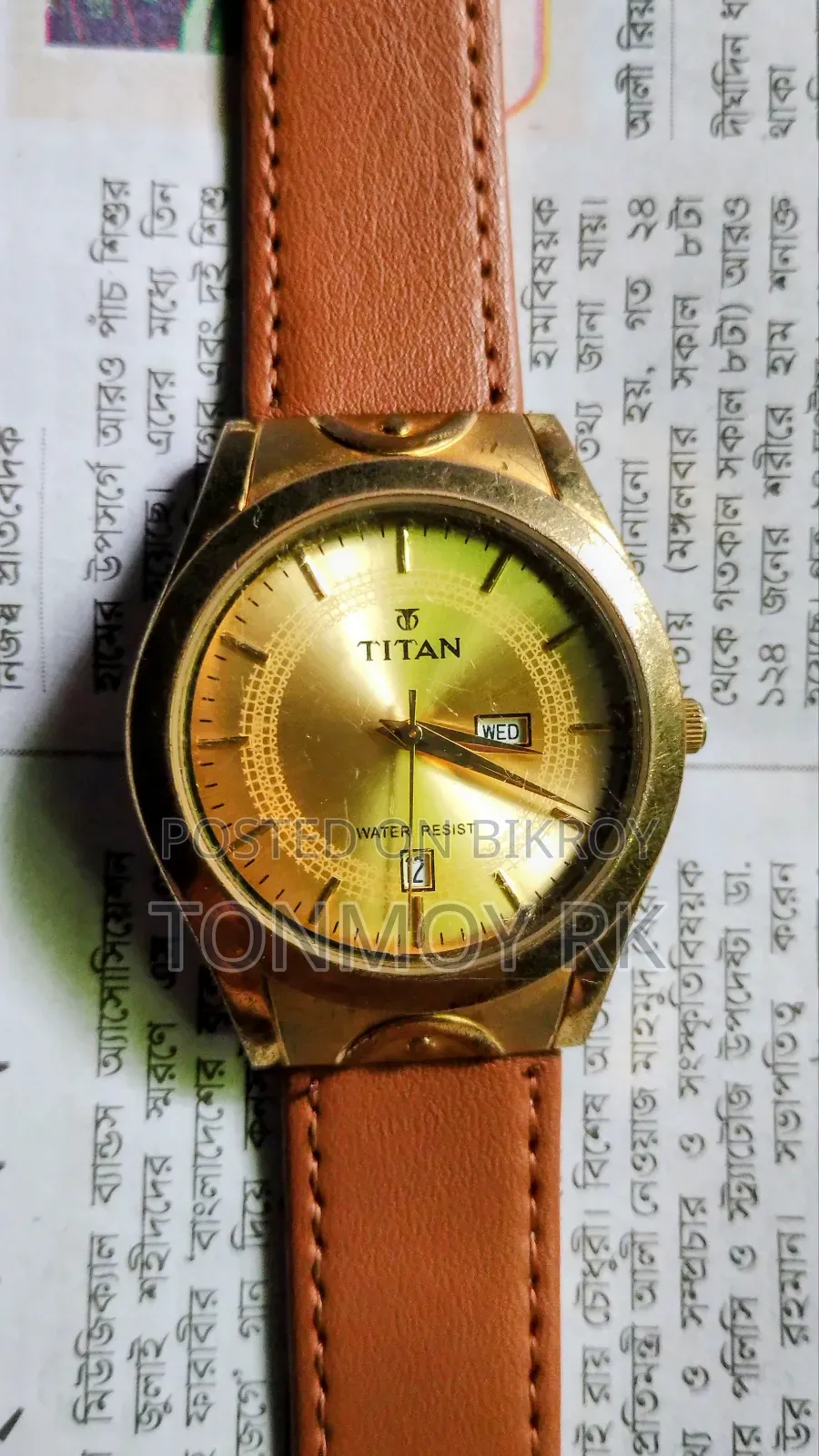 Titan Original Vintage (Used) 30m Water Resistant