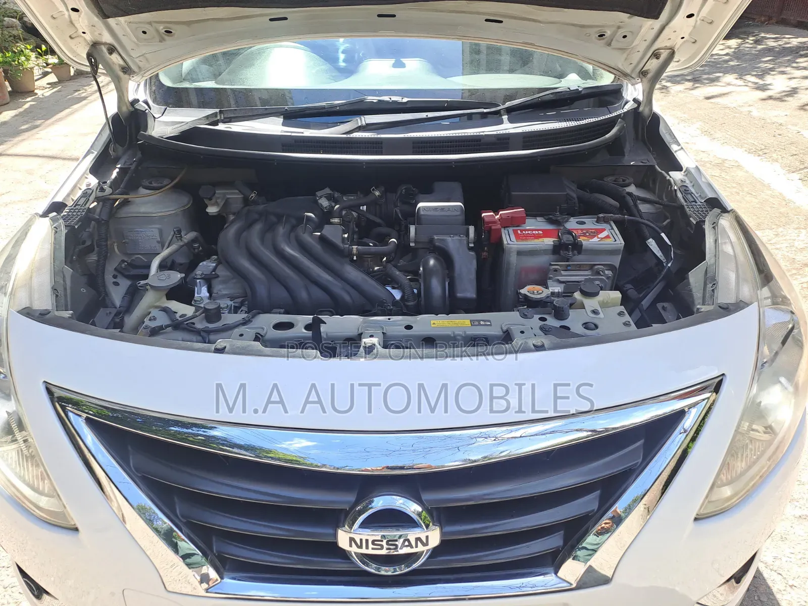 Nissan Almera 2015 White