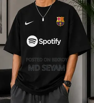 Premium Cotton Drop Shoulder Tshirt
FC Barcelona