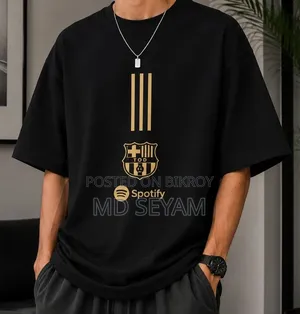 Premium Cotton Drop Shoulder Tshirt
FC Barcelona