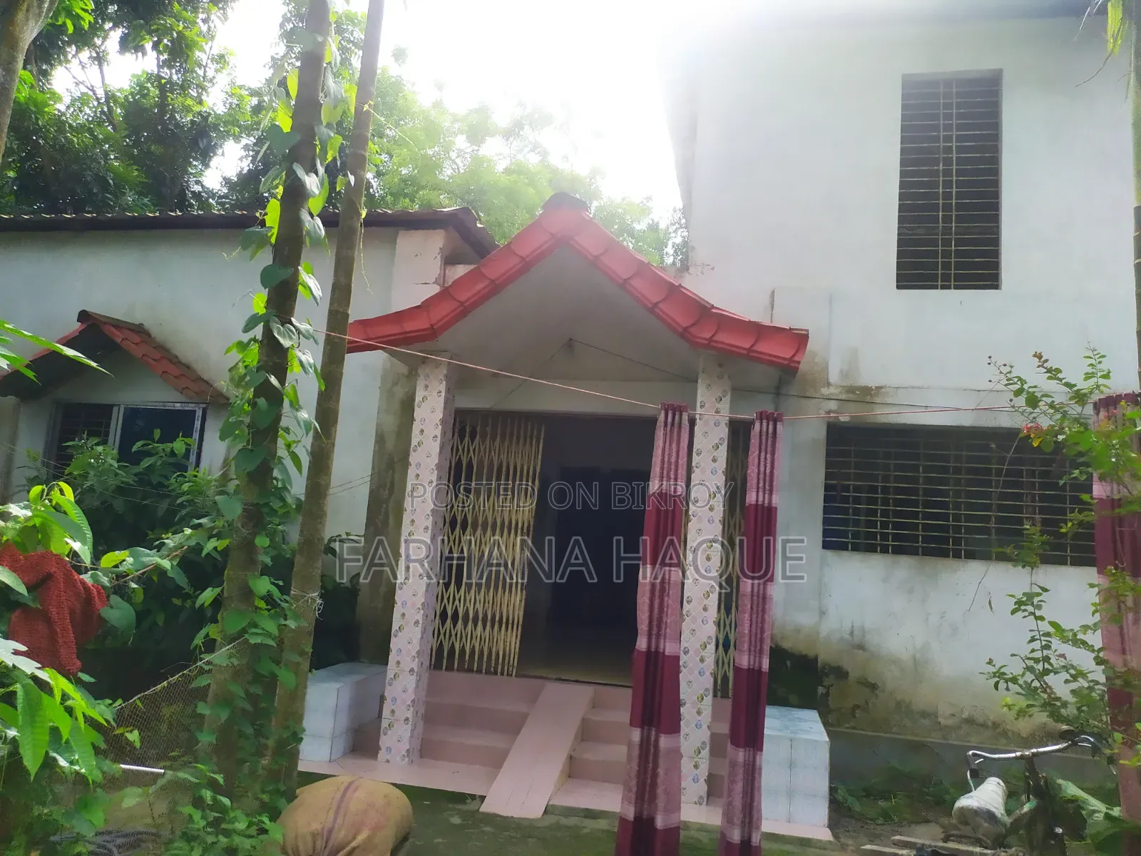 5bdrm Bungalow in গ্রামীন পরিবেশে বাড়ী, Bagherpara for Sale