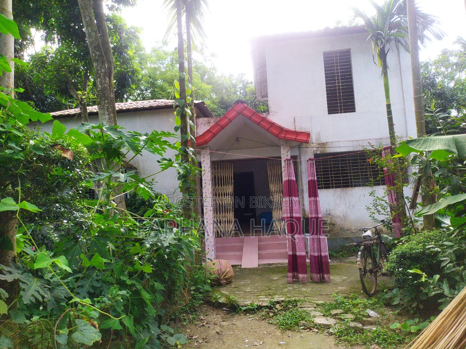 5bdrm Bungalow in গ্রামীন পরিবেশে বাড়ী, Bagherpara for Sale
