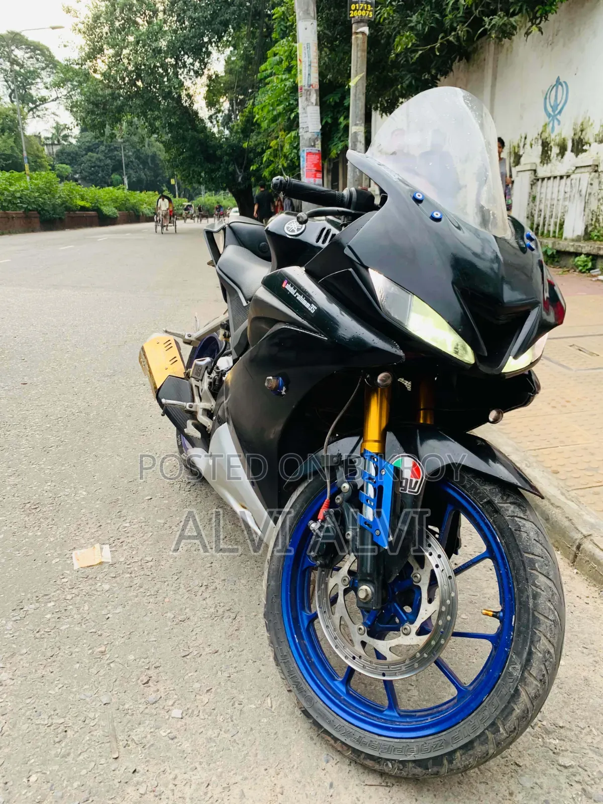 Yamaha R15 V3 2020 Blue