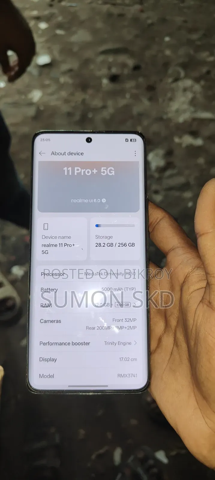 Realme 11 Pro+ 256 GB Purple