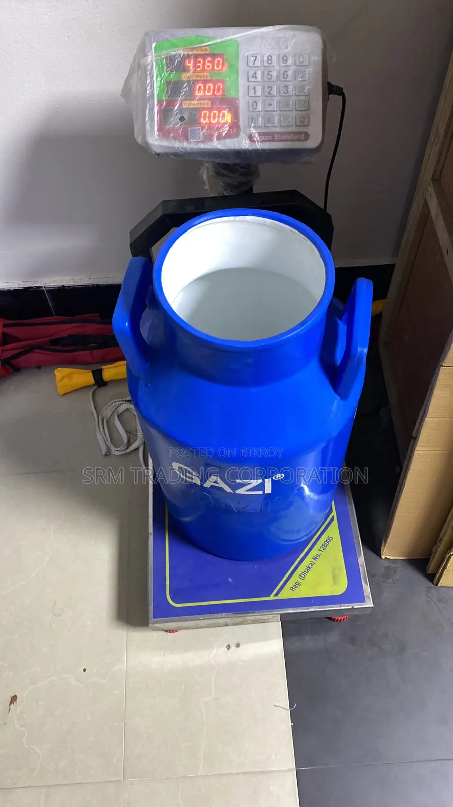 GAZI Milk Can – 40 Liter Capacity