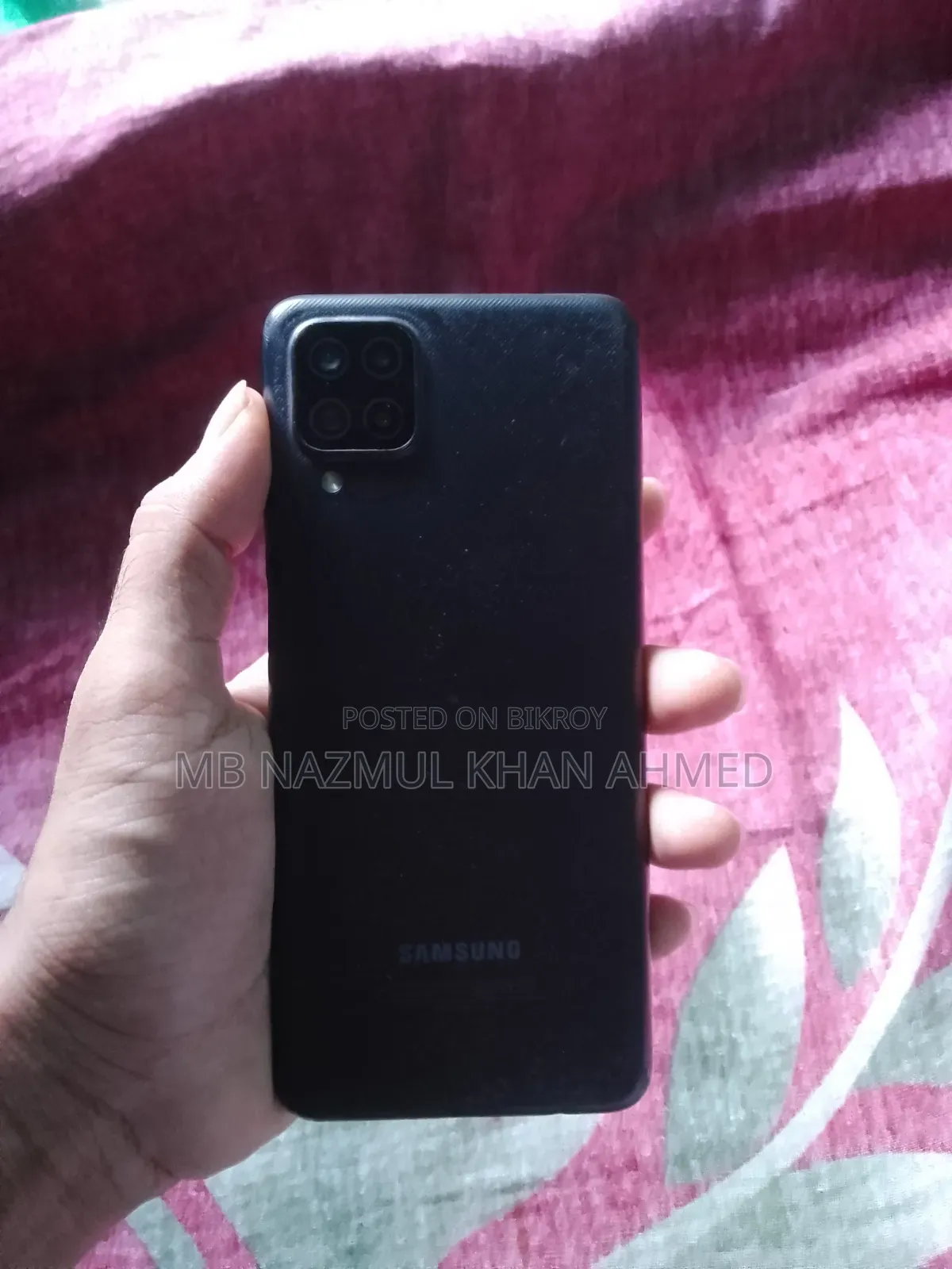 স্যামসাং গ্যালাক্সি এ১২ ৬৪ জিবি ব্ল্যাক