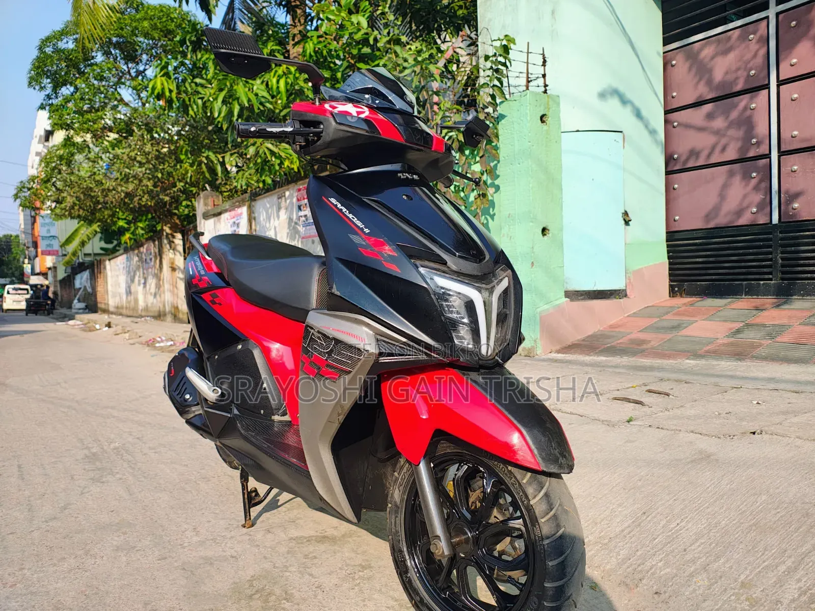 টিভিএস এনটর্ক ১২৫ ২০২২ লাল