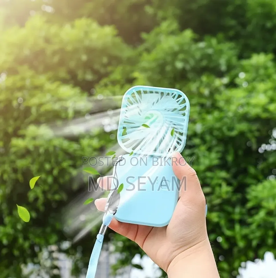 Multi Function Three Speed Hanging Mini Neck Fan